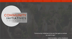 Desktop Screenshot of communityin.org